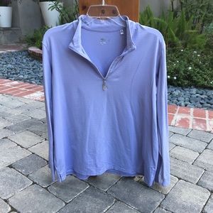 Bette & Court Lavender Swing Sun Shirt XL